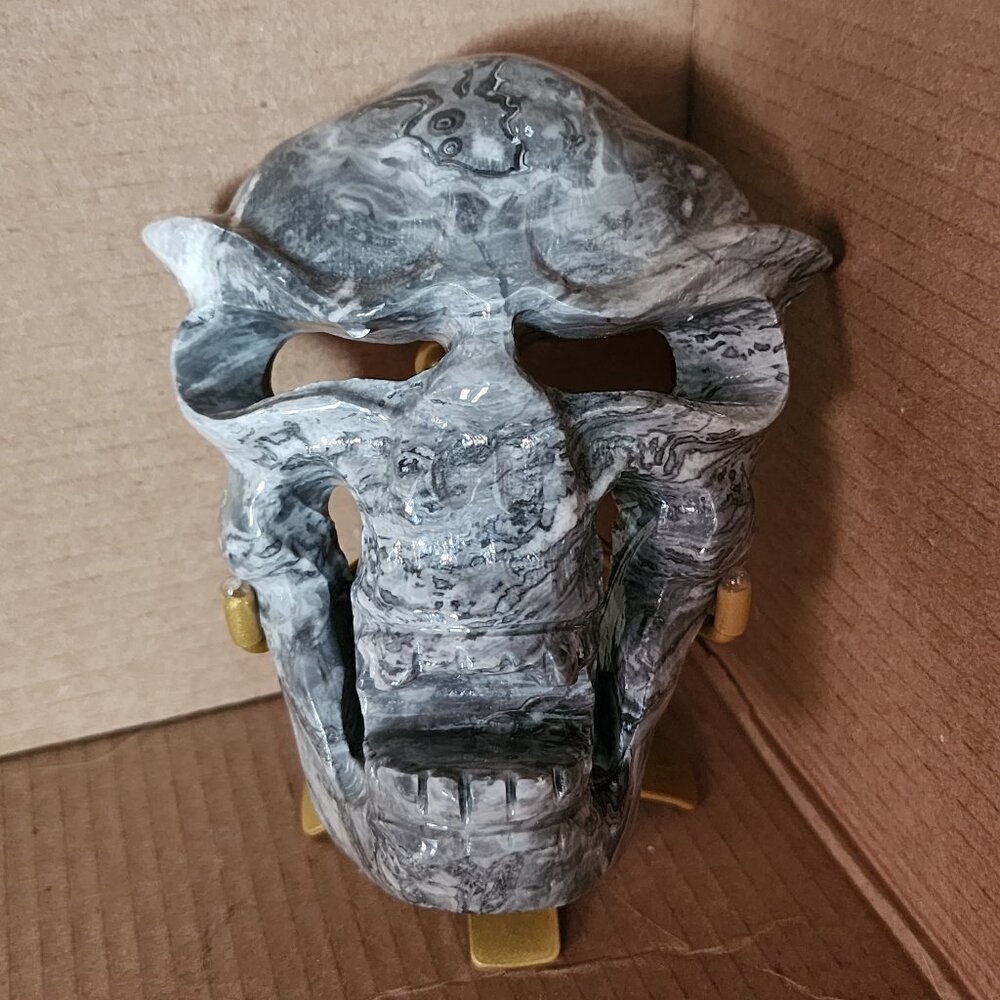 Picture Jasper Carved Mask